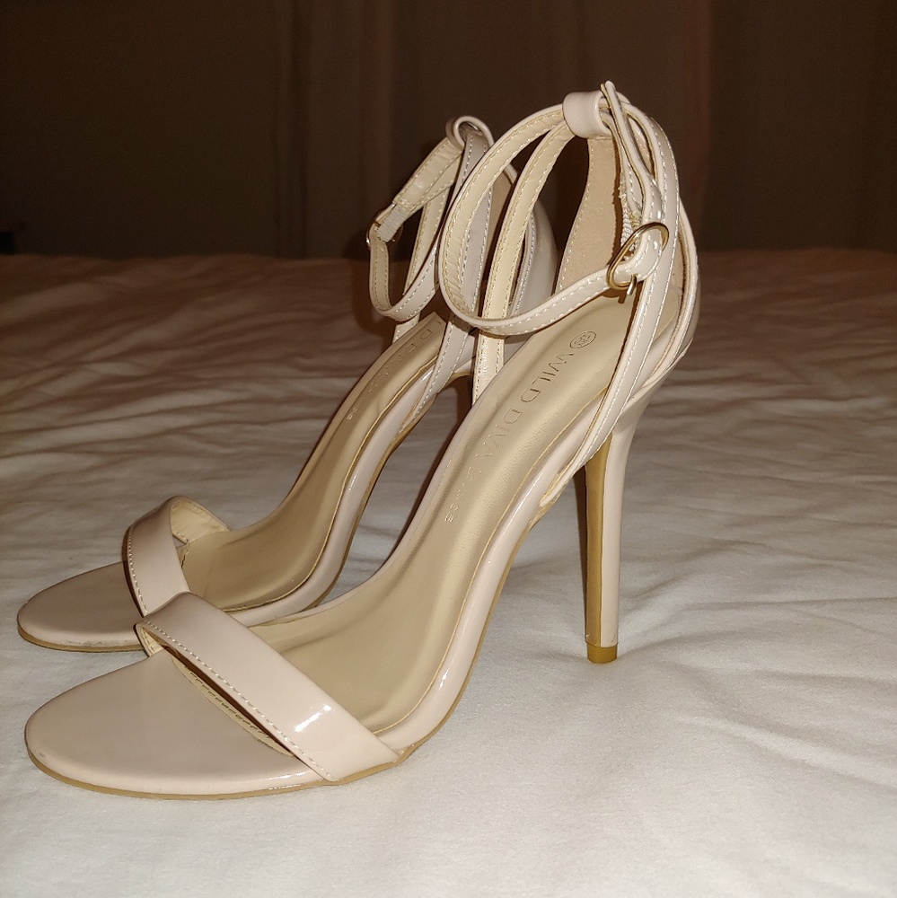 Strappy heels